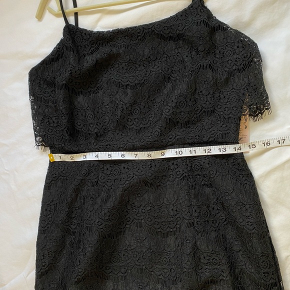 NANETTE Nanette Lepore Lace Black Dress NWT Size 6 - Picture 8 of 8